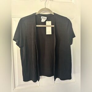 Women's Black Short Sleeve Tee